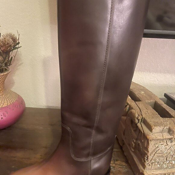 Santoni Dark Brown/Light Tan Boots   Size 8 - Picture 9 of 14